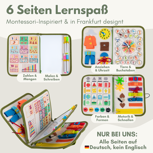 Busy Board Safari | Montessori-Lernspielzeug