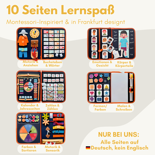 Busy Board Weltraum | Montessori-Lernspielzeug