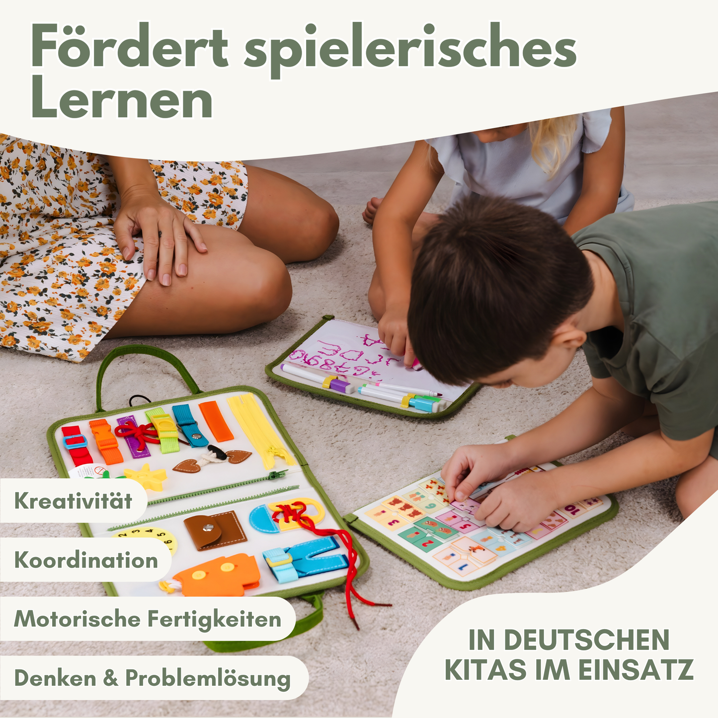 Busy Board Safari | Montessori-Lernspielzeug