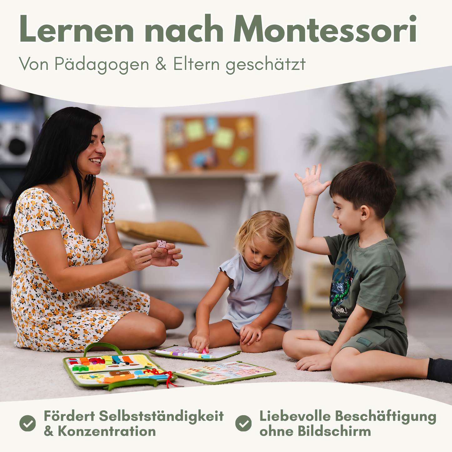 Busy Board Safari | Montessori-Lernspielzeug