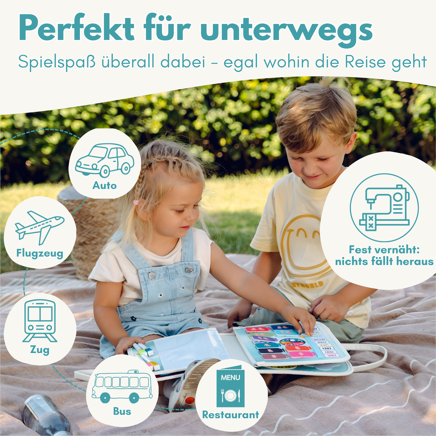 Busy Board Arktis | Montessori-Lernspielzeug