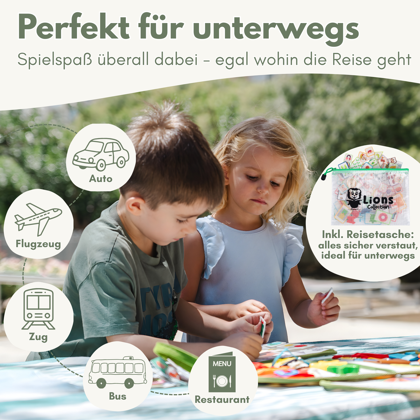 Busy Board Safari | Montessori-Lernspielzeug