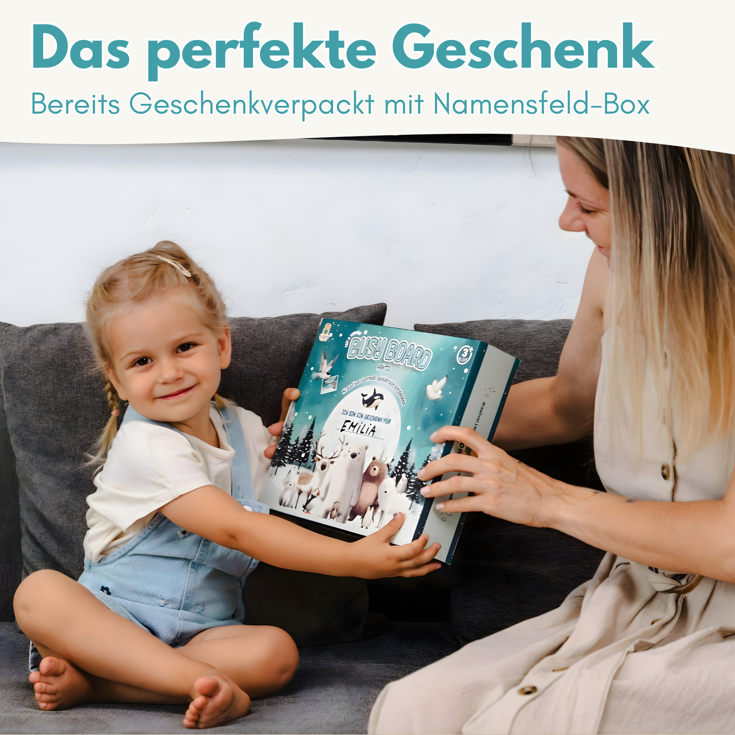 Busy Board Arktis | Montessori-Lernspielzeug