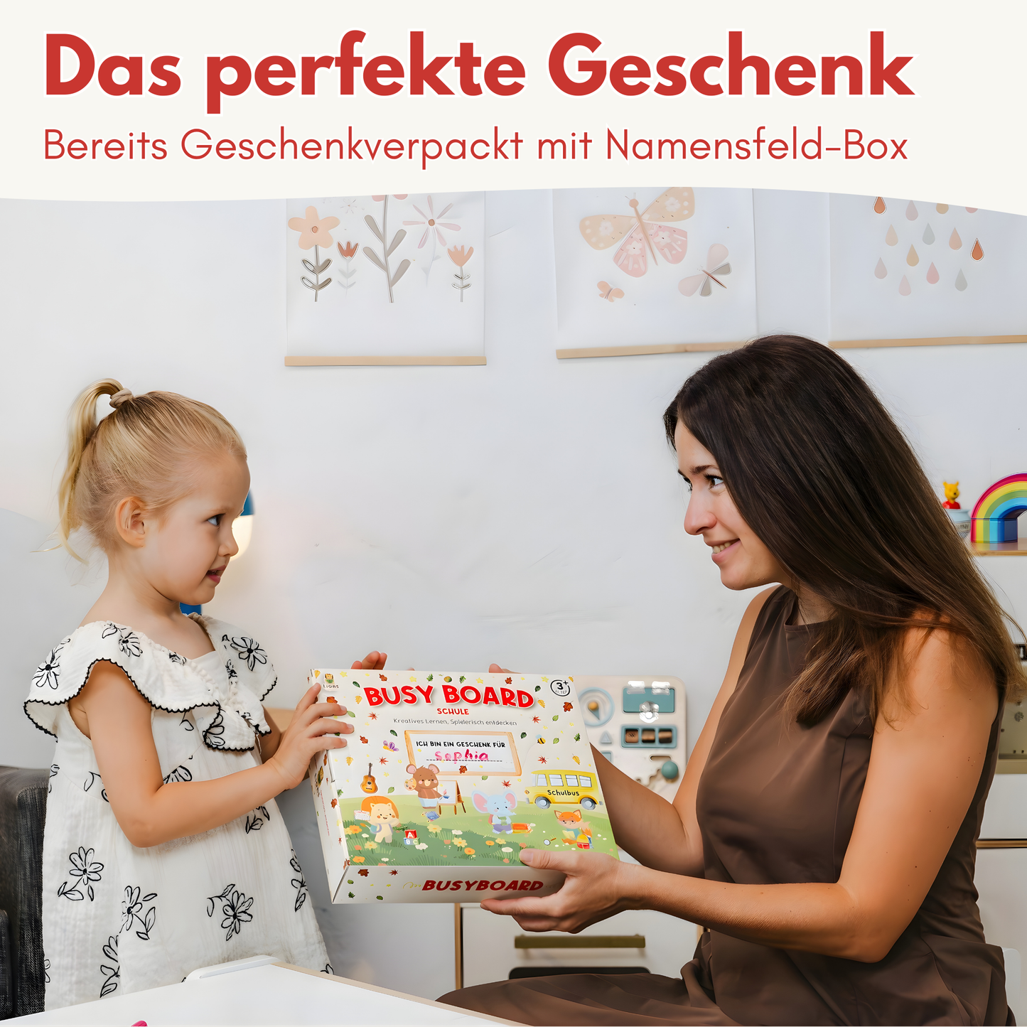 Busy Board Schule | Montessori-Lernspielzeug
