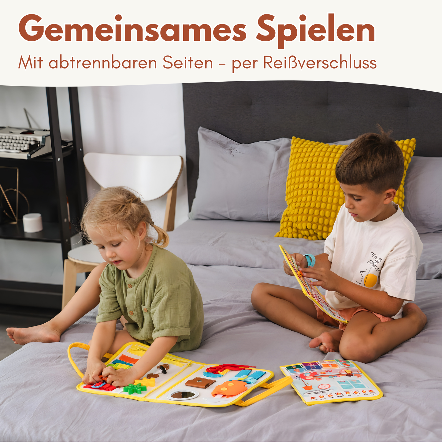 Busy Board Dino | Montessori-Lernspielzeug