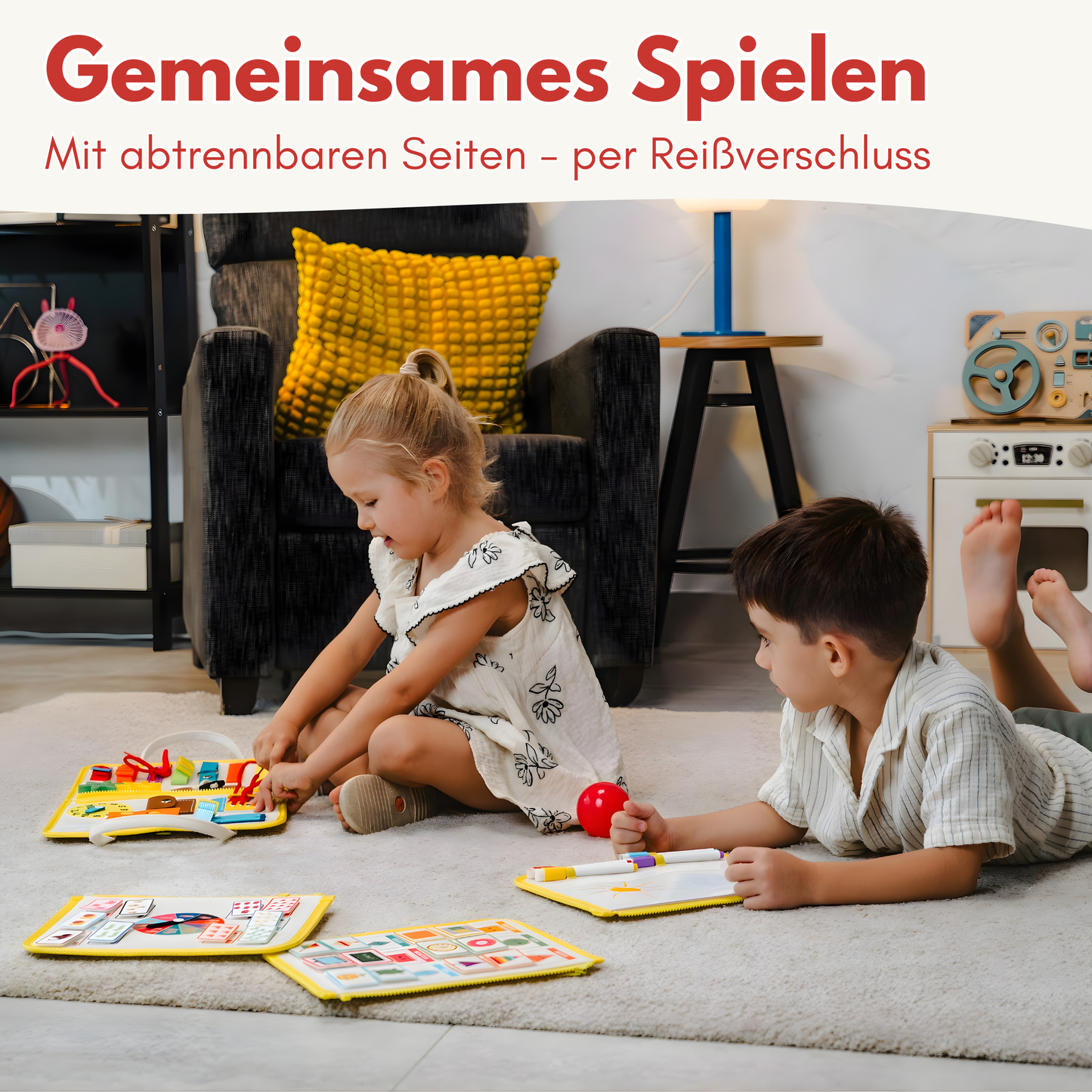 Busy Board Schule | Montessori-Lernspielzeug