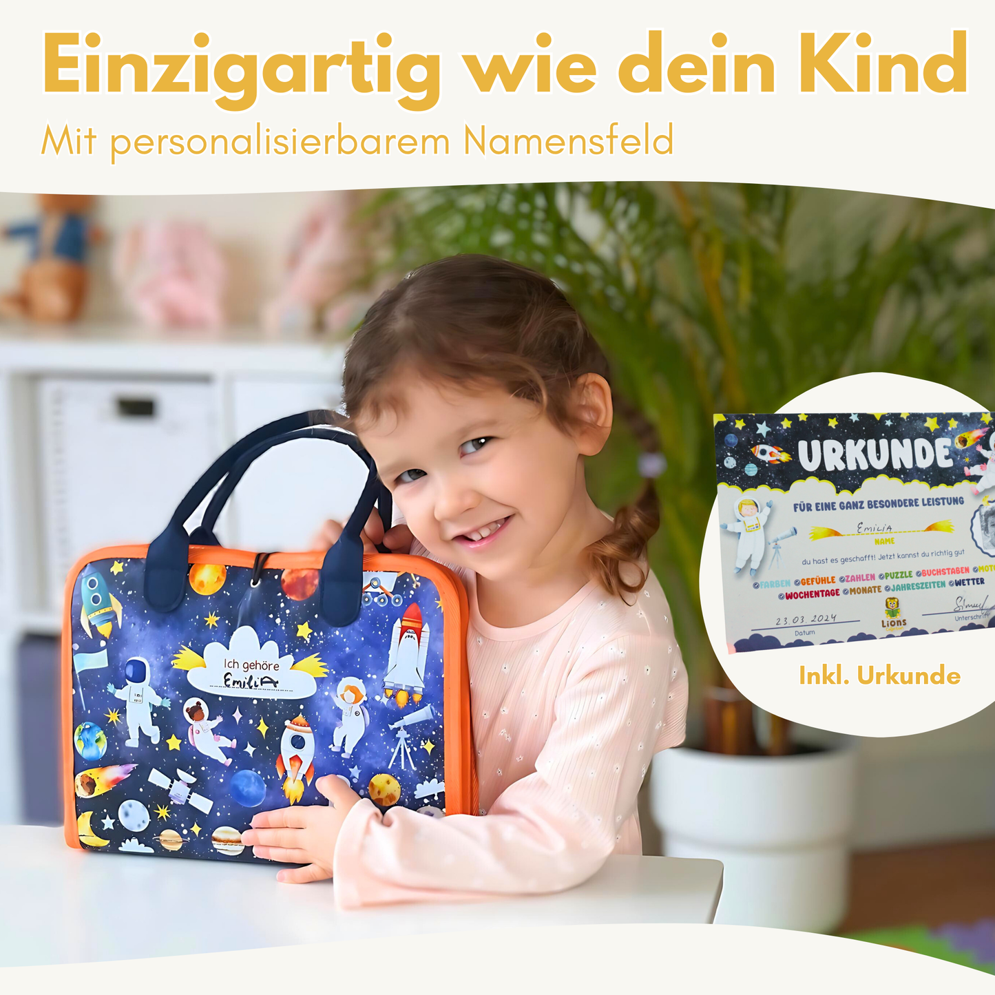 Busy Board Weltraum | Montessori-Lernspielzeug